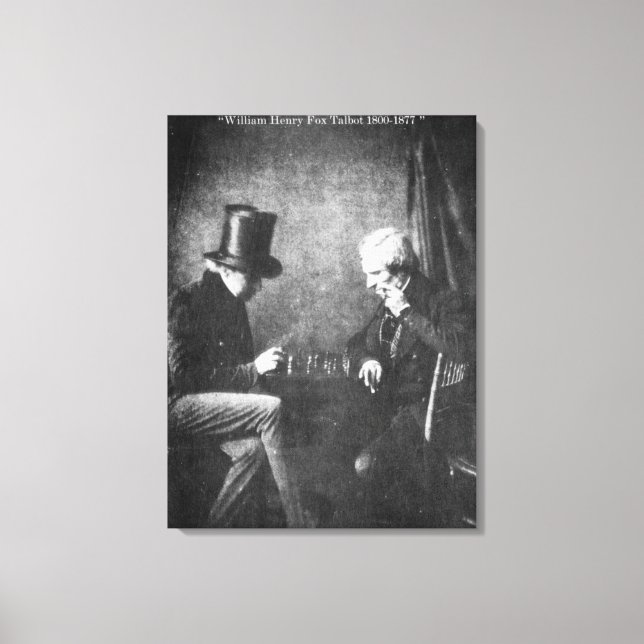 William Henry Fox Talbot Canvas Print (Front)