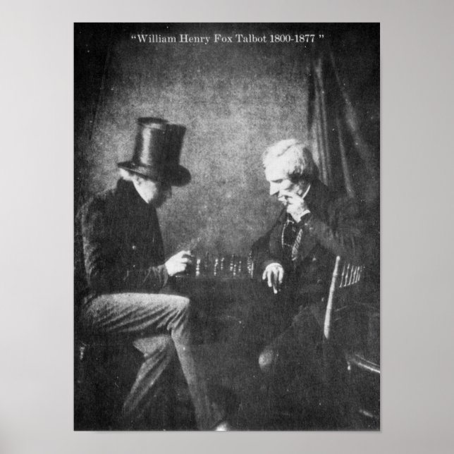 William Henry Fox Talbot Poster (Front)