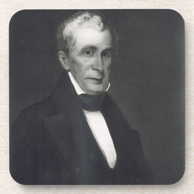 William Henry Harrison, 9th President of the Unite Coaster (Front)