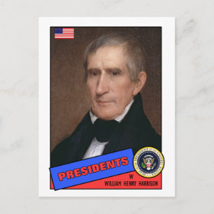 William Henry Harrison Baseball Card