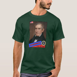 William Henry Harrison Baseball Card T-Shirt