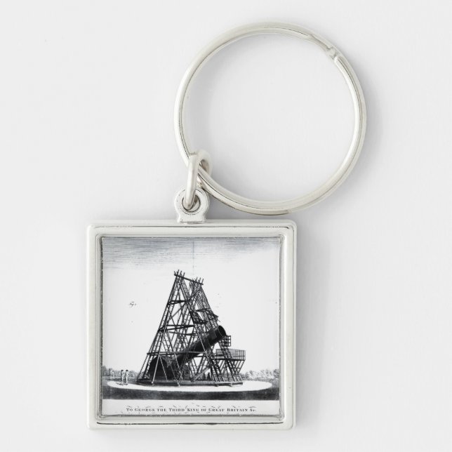 William Herschel's Forty Foot Telescope Key Ring (Front)