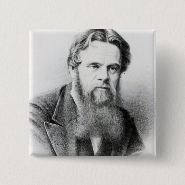 William Holman Hunt 15 Cm Square Badge (Front)