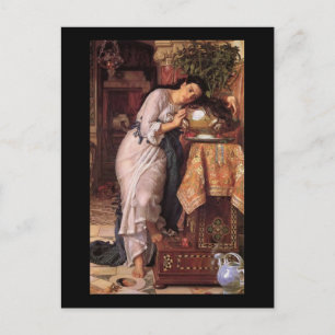 William Holman Hunt Isabella and the Pot of Basil Postcard