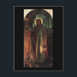 William Holman Hunt Light of the World Postcard<br><div class="desc">William Holman Hunt Light of the World</div>