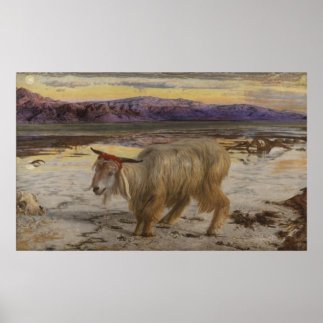 William Holman Hunt The Scapegoat Poster (Front)