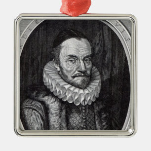 William I Prince of Orange Metal Tree Decoration
