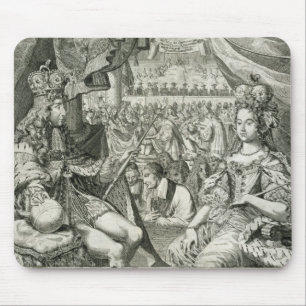 William III (1650-1702) and Mary II (1662-94) King Mouse Mat