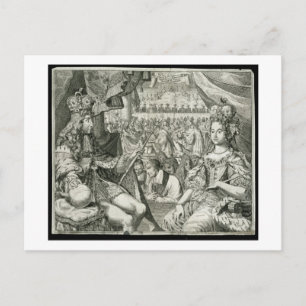 William III (1650-1702) and Mary II (1662-94) King Postcard