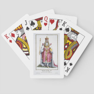 William III (1650-1702) of Orange, 1780 (coloured Playing Cards