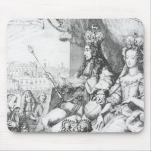 William III  and Mary II Mouse Mat