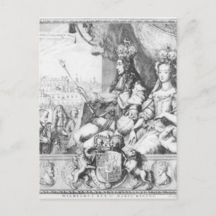 William III and Mary II Postcard