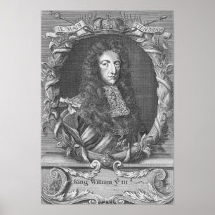 William III  Stadholder and King of England Poster