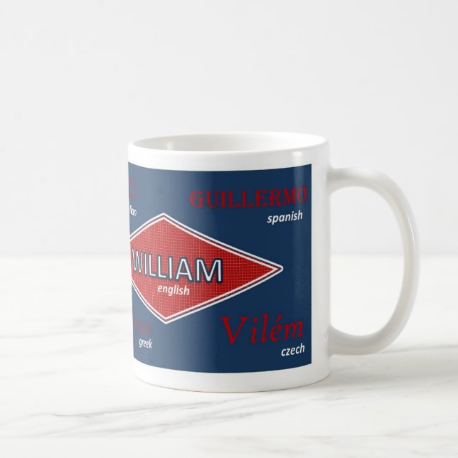 William International Name Mug (Right)
