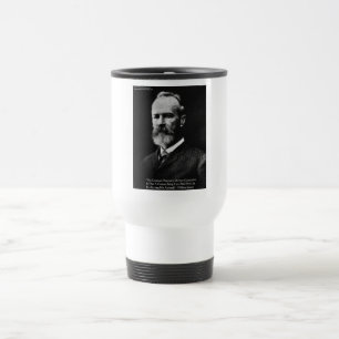 William James "Attitude" Wisdom Quote Gifts & Card Travel Mug