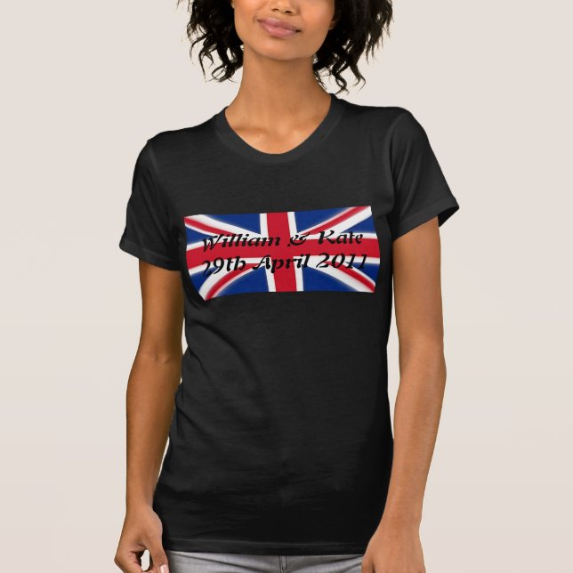 William & Kate - 29th April 2011 T-Shirt (Front)