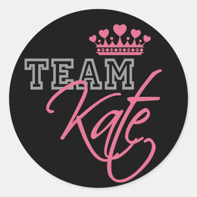 William & Kate Royal Wedding Classic Round Sticker (Front)