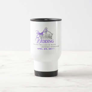 William & Kate Royal Wedding Travel Mug