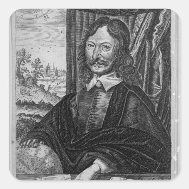 William Lilly Square Sticker (Front)