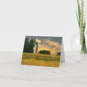 William Livingston Lighthouse Thinking Of You Card