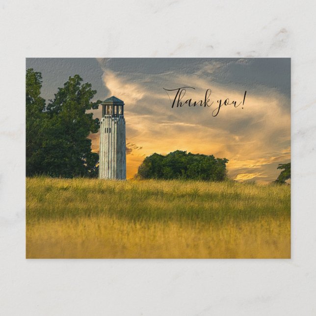 William Livingstone Lighthouse Thank You Postcard (Front)