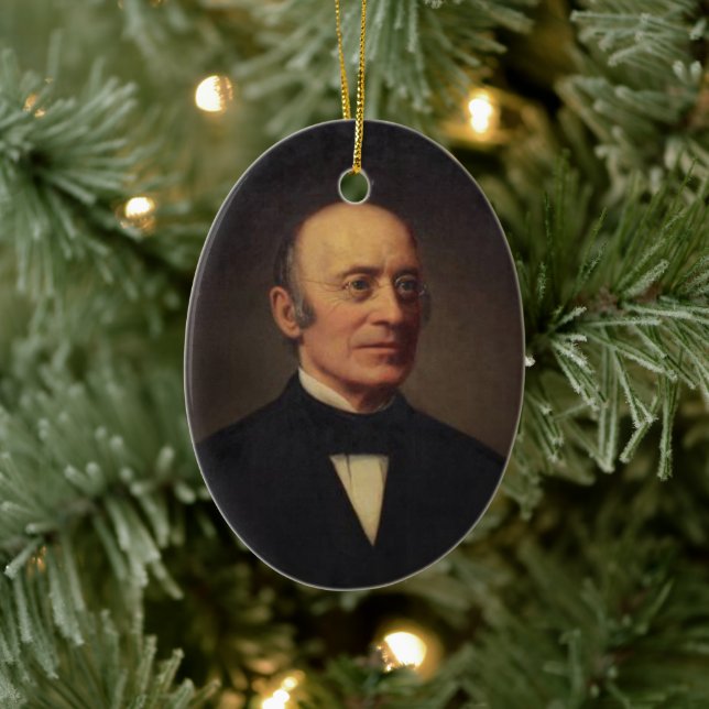 William Lloyd Garrison Ceramic Tree Decoration (Tree)