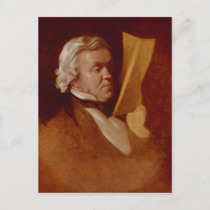 William Makepeace Thackeray, c.1864 Postcard