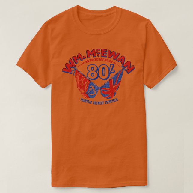William McEwan Brewery T-Shirt (Design Front)