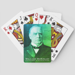 William McKinley, 25th United States President USA Playing Cards