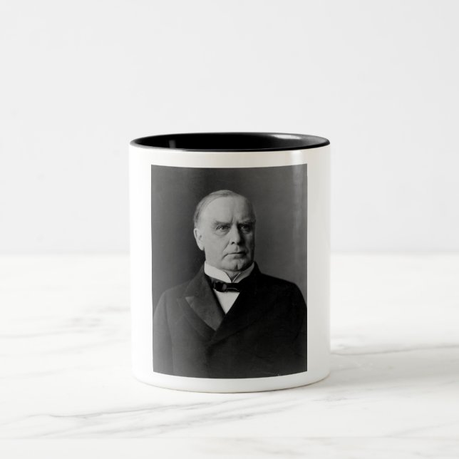 William McKinley Two-Tone Coffee Mug (Center)