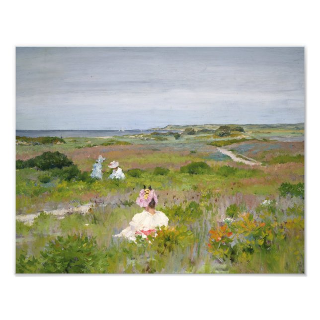 William Merritt Chase - Landscape - Shinnecock, Photo Print (Front)