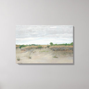 William Merritt Chase - Wind-Swept Sands Canvas Print