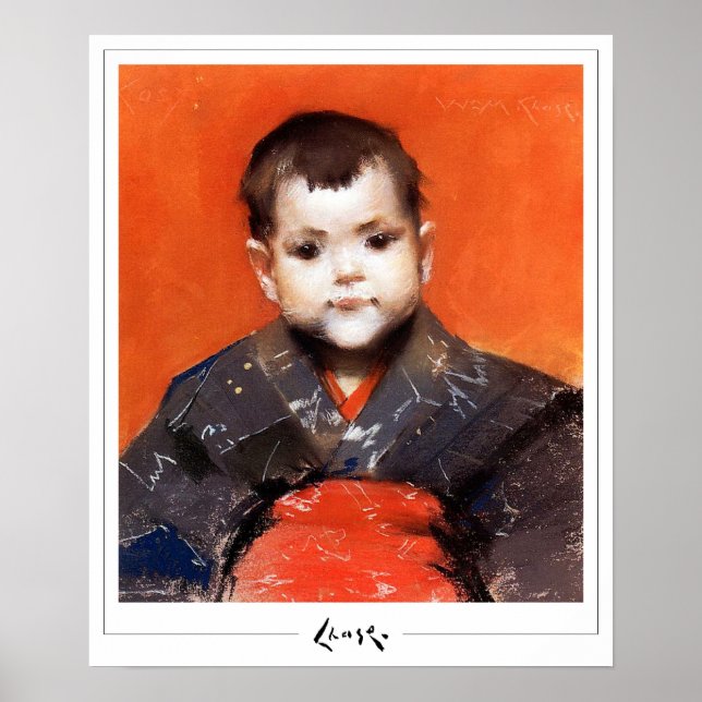 William Merritt Chase Zedign Art Poster #219 (Front)