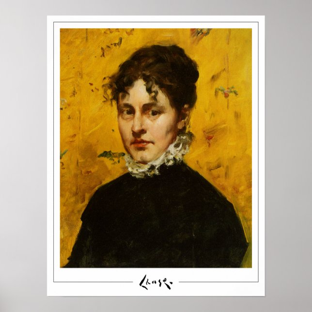 William Merritt Chase Zedign Art Poster #240 (Front)