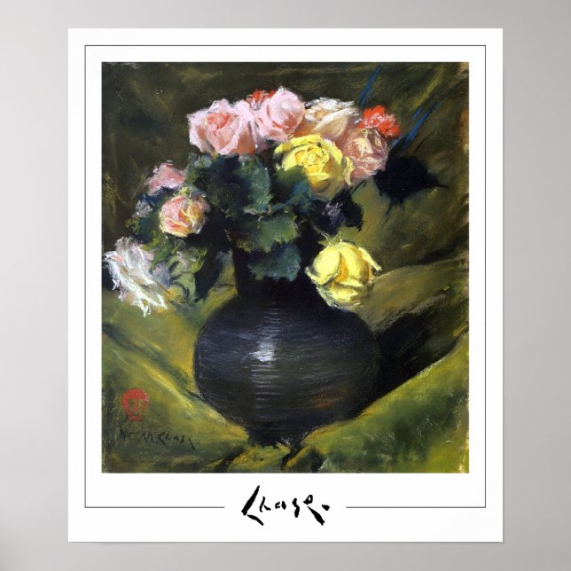 William Merritt Chase Zedign Art Poster #47 (Front)