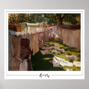 William Merritt Chase Zedign Art Poster #53