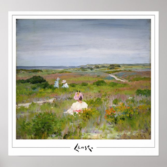 William Merritt Chase Zedign Art Poster #9 (Front)
