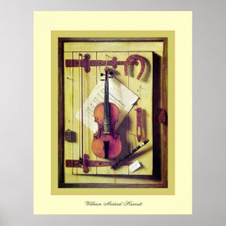 William Michael Harnett Poster
