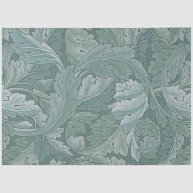 William Morris Acanthus Botanical Harmony Classic Tissue Paper (Front)