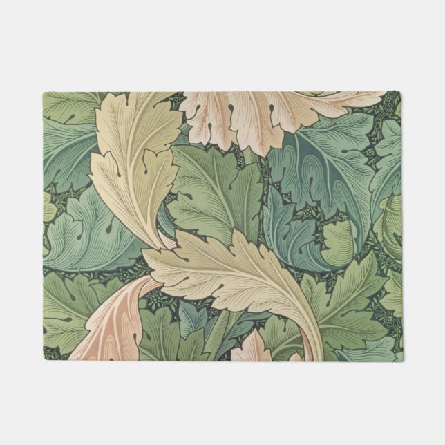 William Morris Acanthus Doormat (Front)