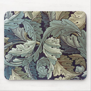 William Morris Acanthus Floral Wallpaper Design Mouse Mat