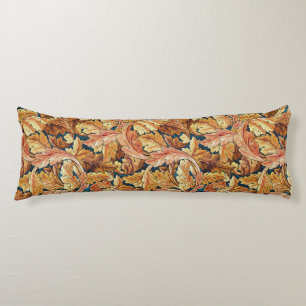 William Morris Acanthus Leaf Autumn Pattern Body Cushion