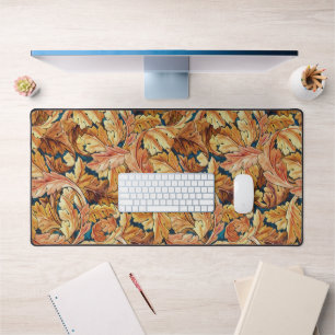 William Morris Acanthus Leaf Autumn Pattern Desk Mat