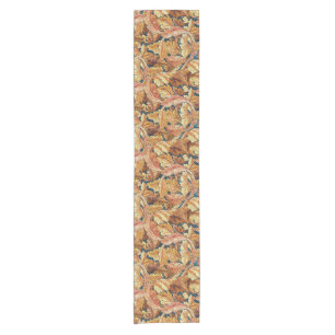 William Morris Acanthus Leaf Autumn Pattern Short Table Runner