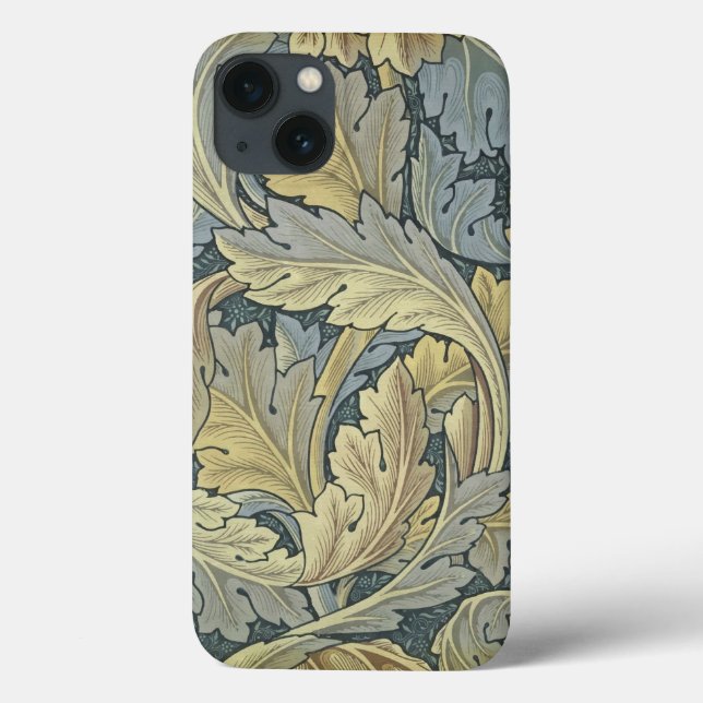 William Morris Acanthus Leaves Floral Art Nouveau Case-Mate iPhone Case (Back)