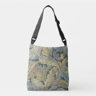 William Morris Acanthus Leaves Floral Art Nouveau Crossbody Bag