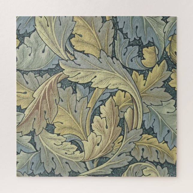 William Morris Acanthus Leaves Floral Art Nouveau Jigsaw Puzzle (Vertical)