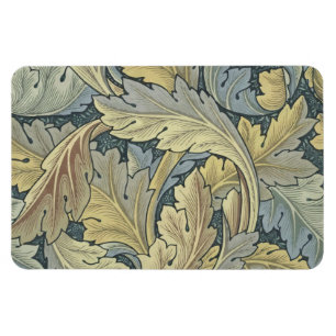 William Morris Acanthus Leaves Floral Art Nouveau Magnet
