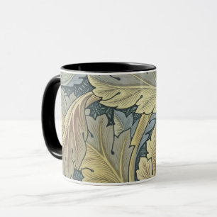 William Morris Acanthus Leaves Floral Art Nouveau Mug
