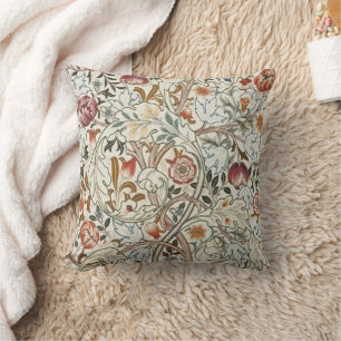 William Morris Acanthus Mission Style Accent  Cushion